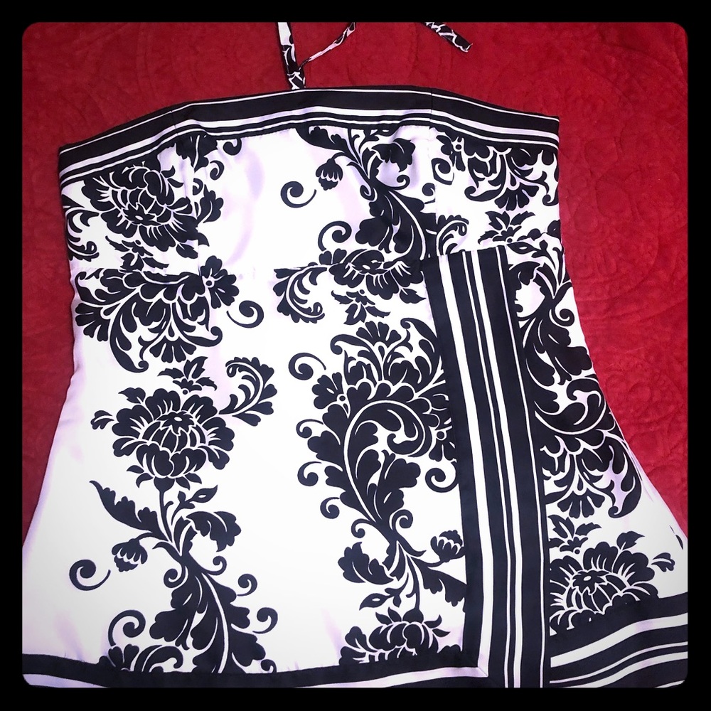 Beautiful satin halter top